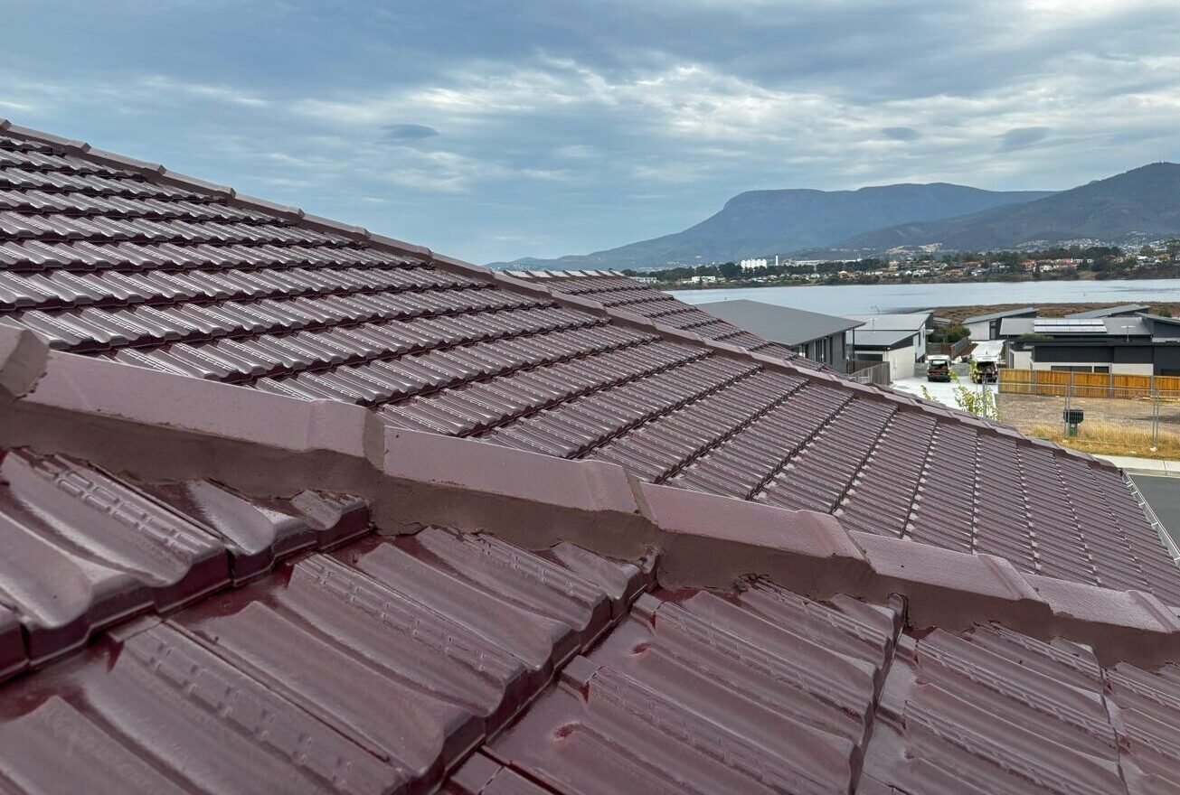 Hobart ridge capping newly restored