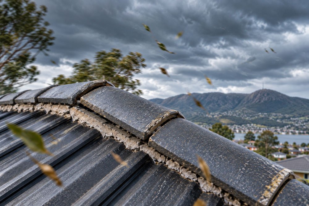 Rattling Roofline Ridge Cap Repair